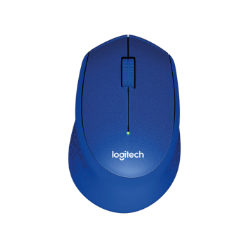 Mouse Logitech M330 Silent Plus , Fara fir , Advanced Optic , 1000 DPI , Albastru